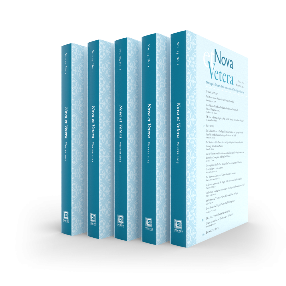 Nova et Vetera Subscription