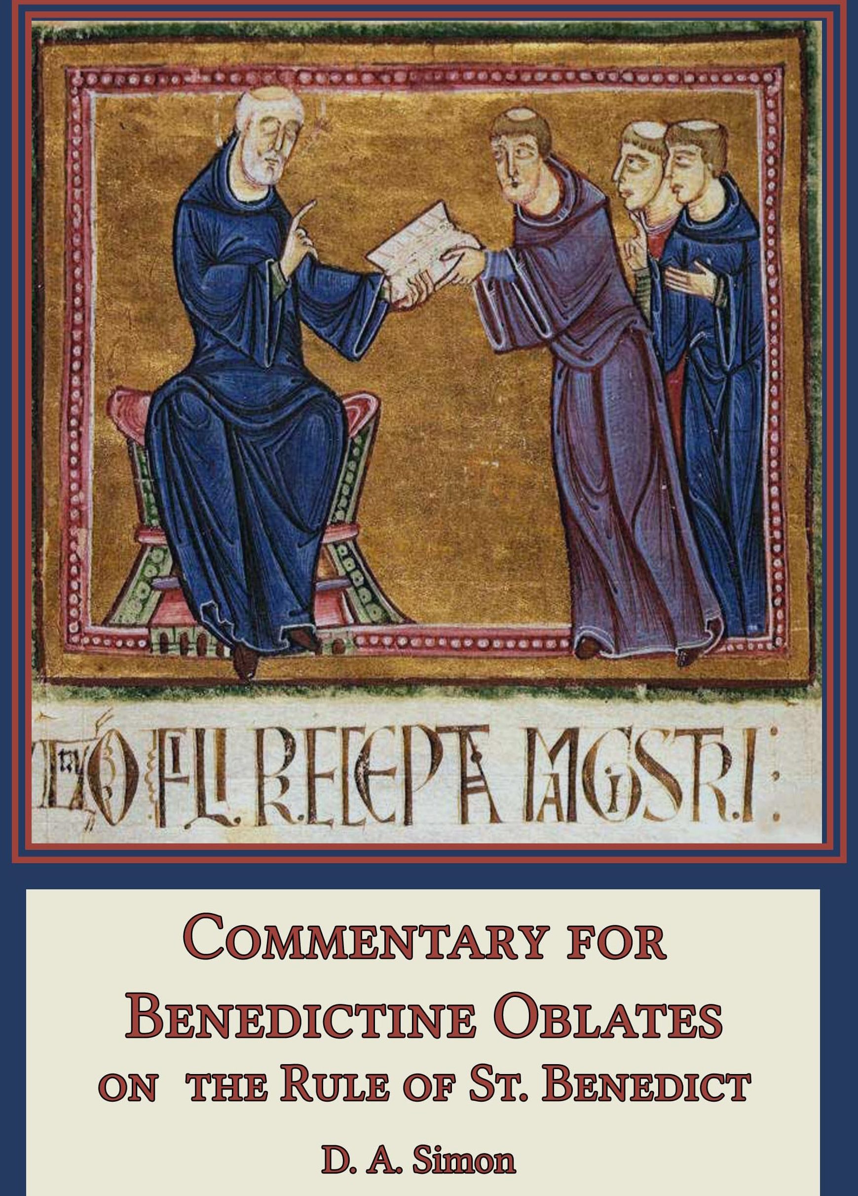 Commentary on the Rule of St. Benedict