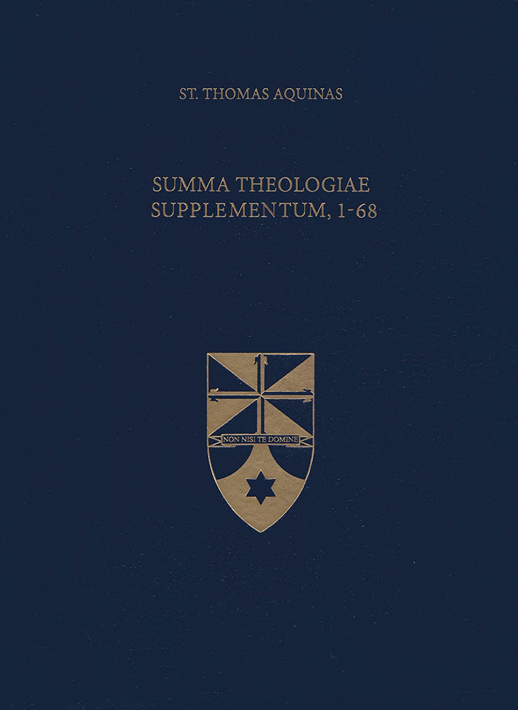 Vol. 21 Summa Theologiae Supplementum 1-68 (Latin-English Opera Omnia)
